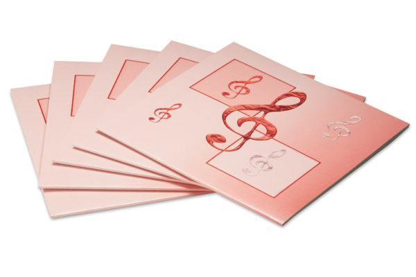 10 Notenhüllen aus Karton, Veeh-Harfe Standard, Zauberharfe, 25 und 21 Saiten