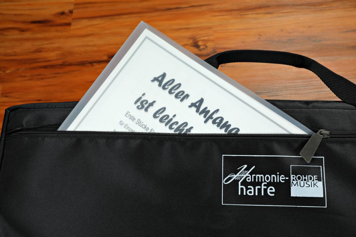 Harfentasche für Veeh-Harfe Standard - Notenfach