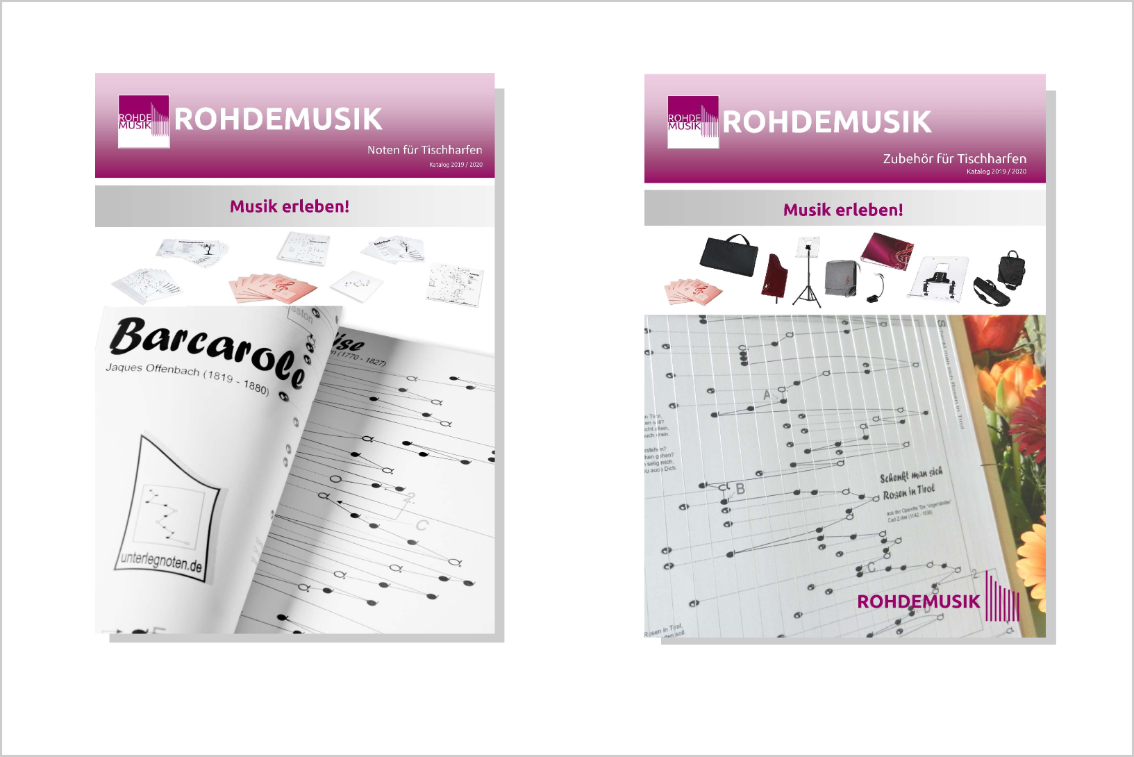 Rohdemusik Kataloge 2019-2020