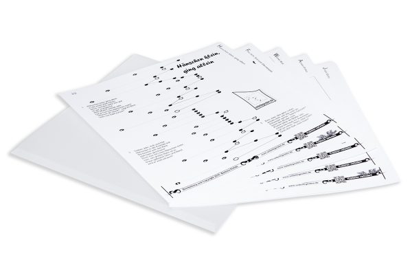 Notenmappe selbst zusammenstellen