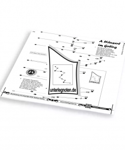 A Häuserl im Gebirg Unterlegnote für Tischharfe, Veeh-Harfe, Harmonieharfe und Zauberharfe