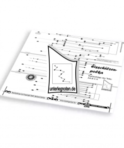 Eisschützenpolka Unterlegnote für Tischharfe, Veeh-Harfe, Harmonieharfe und Zauberharfe