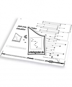 Alt-Odenwälder-Ländler Unterlegnote für Tischharfe, Veeh-Harfe, Harmonieharfe und Zauberharfe