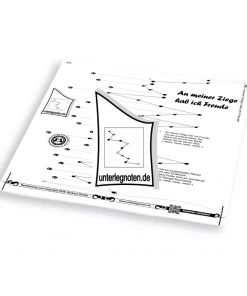 An meiner Ziege hab ich Freude Unterlegnote für Tischharfe, Veeh-Harfe, Harmonieharfe und Zauberharfe