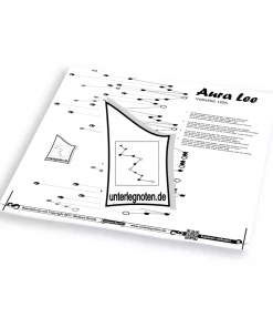 Aura Lee ("Love me tender"), anspruchsvoll Unterlegnote für Tischharfe, Veeh-Harfe, Harmonieharfe und Zauberharfe