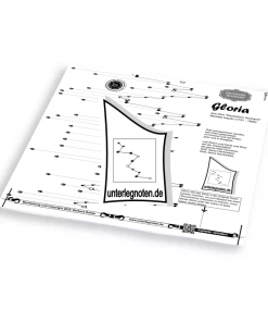 Deutsche Messe, M. Haydn,  2 Gloria Unterlegnote für Tischharfe, Veeh-Harfe, Harmonieharfe und Zauberharfe