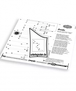 Deutsche Messe, M. Haydn, 4 Credo Unterlegnote für Tischharfe, Veeh-Harfe, Harmonieharfe und Zauberharfe