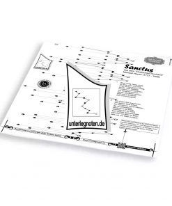 Deutsche Messe, M. Haydn, 6 Sanctus Unterlegnote für Tischharfe, Veeh-Harfe, Harmonieharfe und Zauberharfe