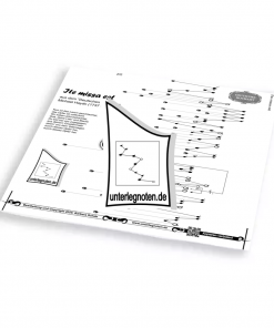 Deutsche Messe, M. Haydn, 10 Ite missa est Unterlegnote für Tischharfe, Veeh-Harfe, Harmonieharfe und Zauberharfe