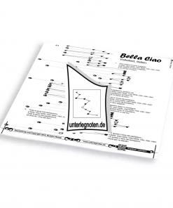 Bella Ciao Unterlegnote für Tischharfe, Veeh-Harfe, Harmonieharfe und Zauberharfe