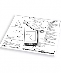 Amoi seg‘ ma uns wieder Unterlegnote für Tischharfe, Veeh-Harfe, Harmonieharfe und Zauberharfe