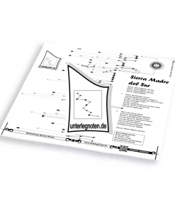 Sierra Madre del Sur Unterlegnote für Tischharfe, Veeh-Harfe, Harmonieharfe und Zauberharfe