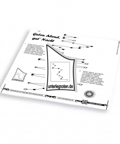 Guten Abend, gut Nacht - OHNE BEGLEITT??NE Unterlegnote für Tischharfe, Veeh-Harfe, Harmonieharfe und Zauberharfe