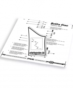 Bella Ciao - OHNE BEGLEITTÖNE Unterlegnote für Tischharfe, Veeh-Harfe, Harmonieharfe und Zauberharfe
