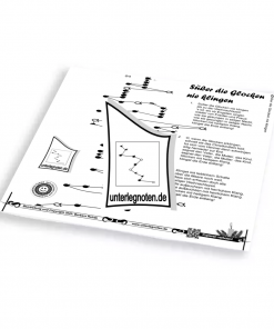 Süßer die Glocken nie klingen - OHNE BEGLEITTÖNE Unterlegnote für Tischharfe, Veeh-Harfe, Harmonieharfe und Zauberharfe