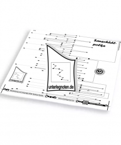 Sauschädlpolka Unterlegnote für Tischharfe, Veeh-Harfe, Harmonieharfe und Zauberharfe