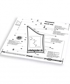 Annamirl, mach aaf Unterlegnote für Tischharfe, Veeh-Harfe, Harmonieharfe und Zauberharfe